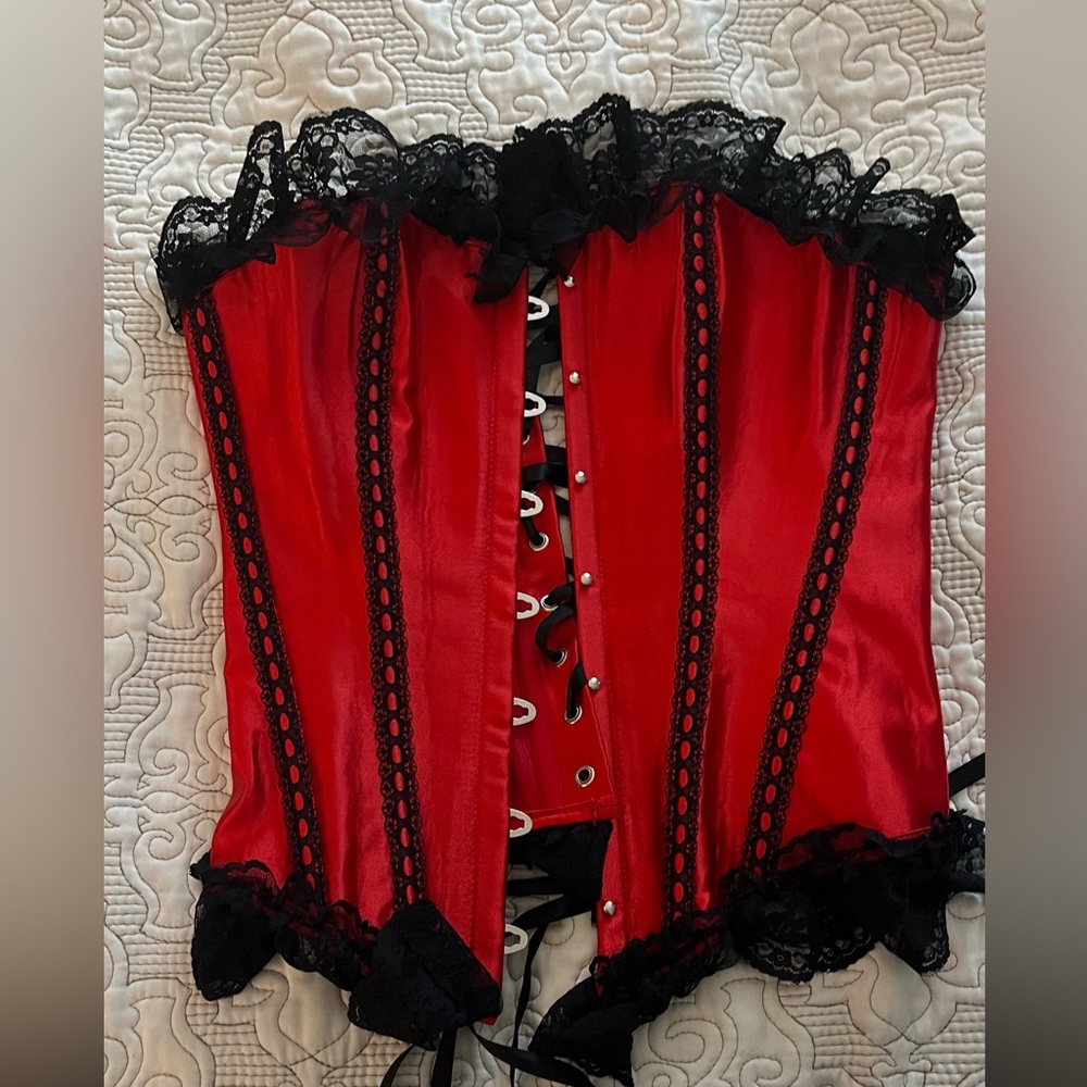 Red Corset Top